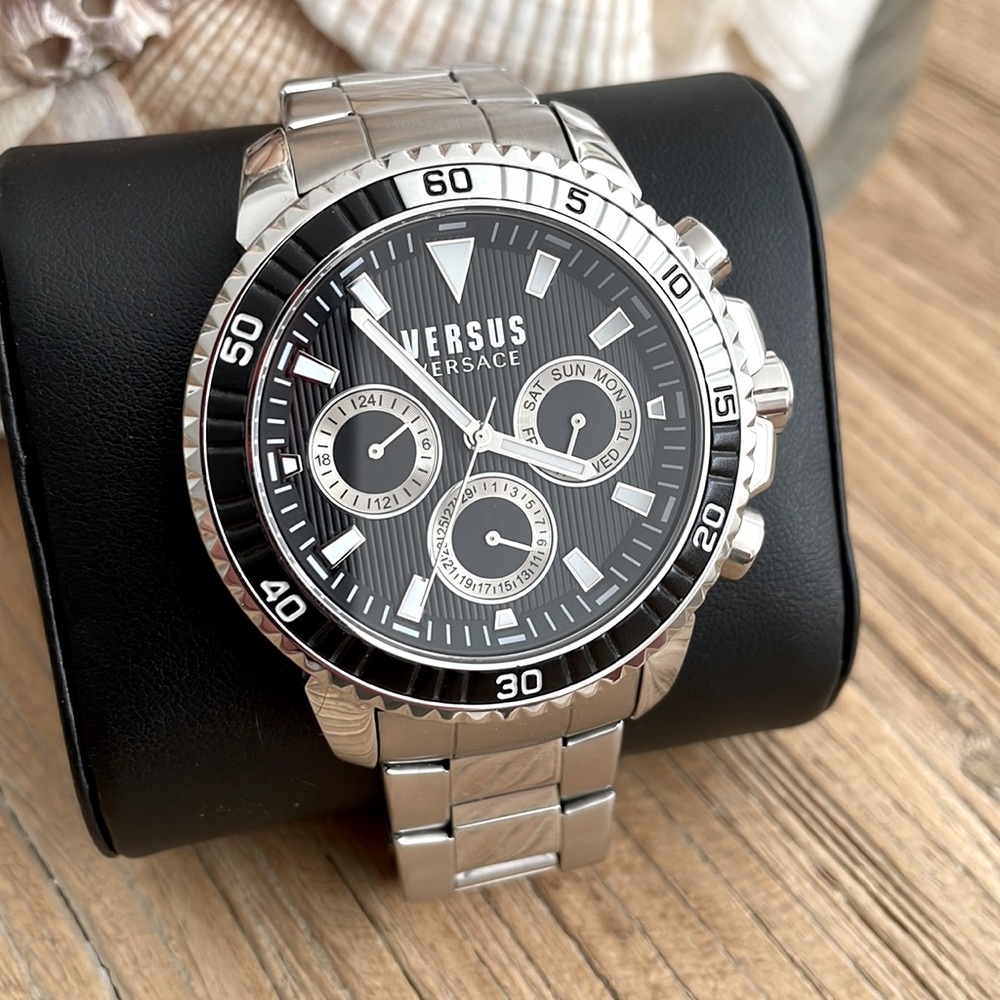 Versus Versace Men’s Stainless Chronograph Watch